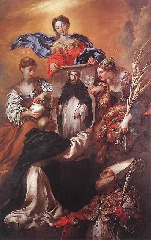 CASTIGLIONE, Giovanni Benedetto The Miracle of Soriano fg Spain oil painting art